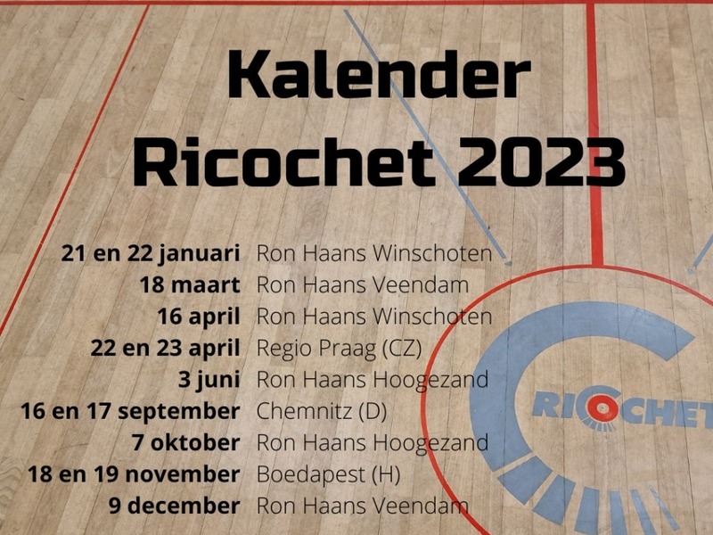 Programma Ricochet 2023